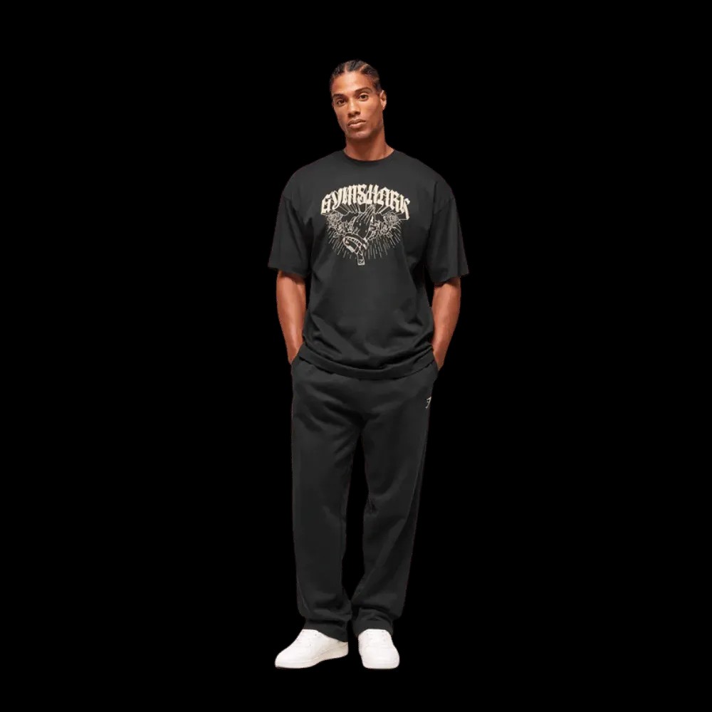 Gymshark Hispanic Heritage T-Shirt Oversized Fit Black - HypeFly India View 5
