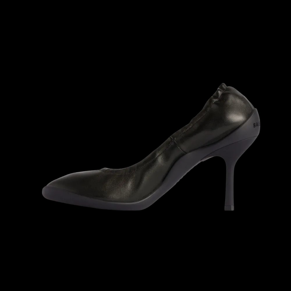 Balenciaga Shibuya Pump In Black - HypeFly India View 3