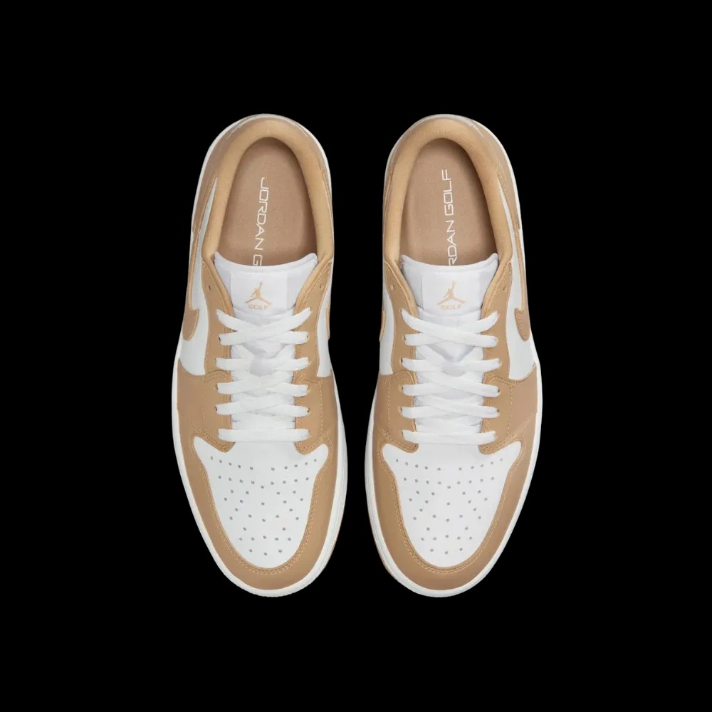 Air Jordan 1 Low Golf 'White Linen' - HypeFly India View 5