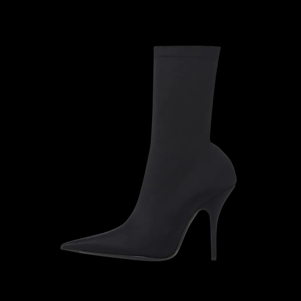 Balenciaga Knife Bootie In Black - HypeFly India View 3