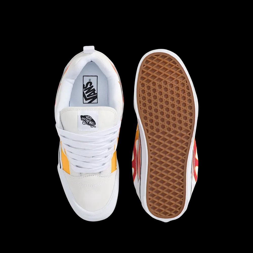Vans Knu Skool Shoe Cream Beige - HypeFly India View 3