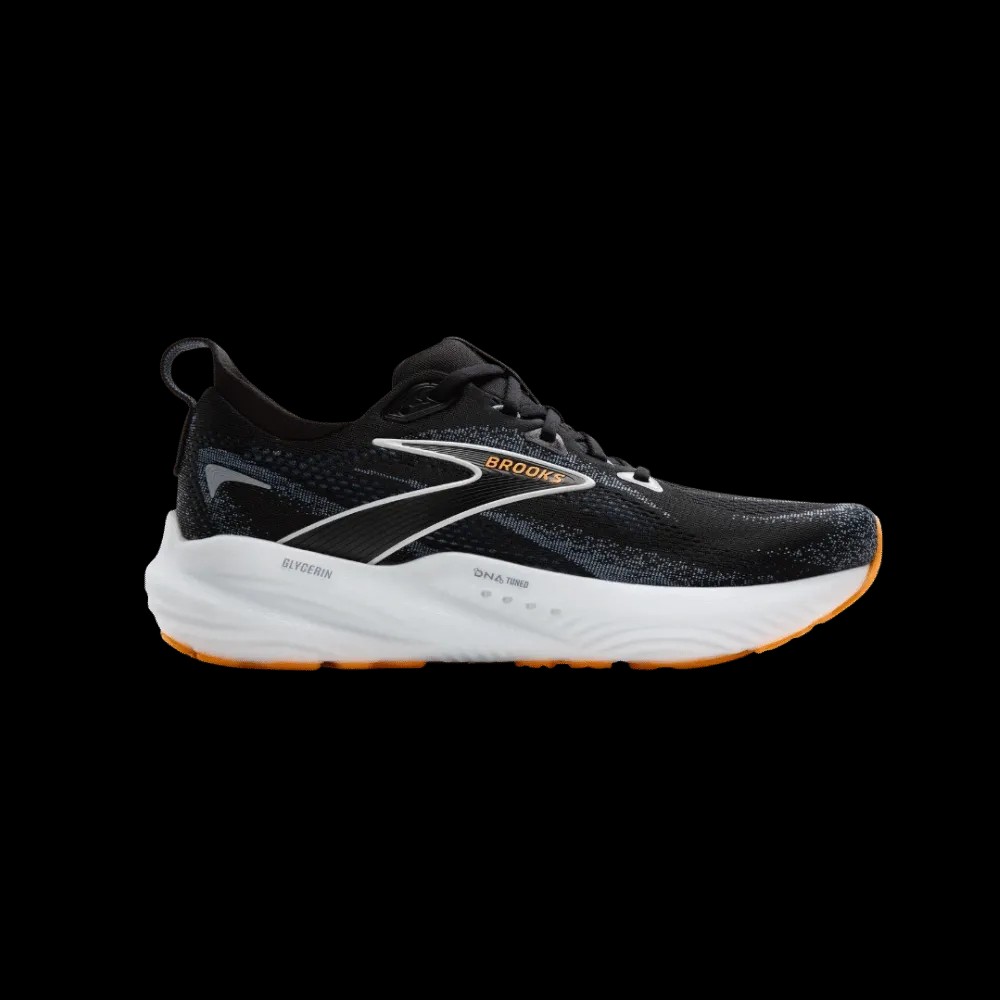 Brooks Glycerin 22 Black Country Blue Orange Pop - HypeFly India View 1