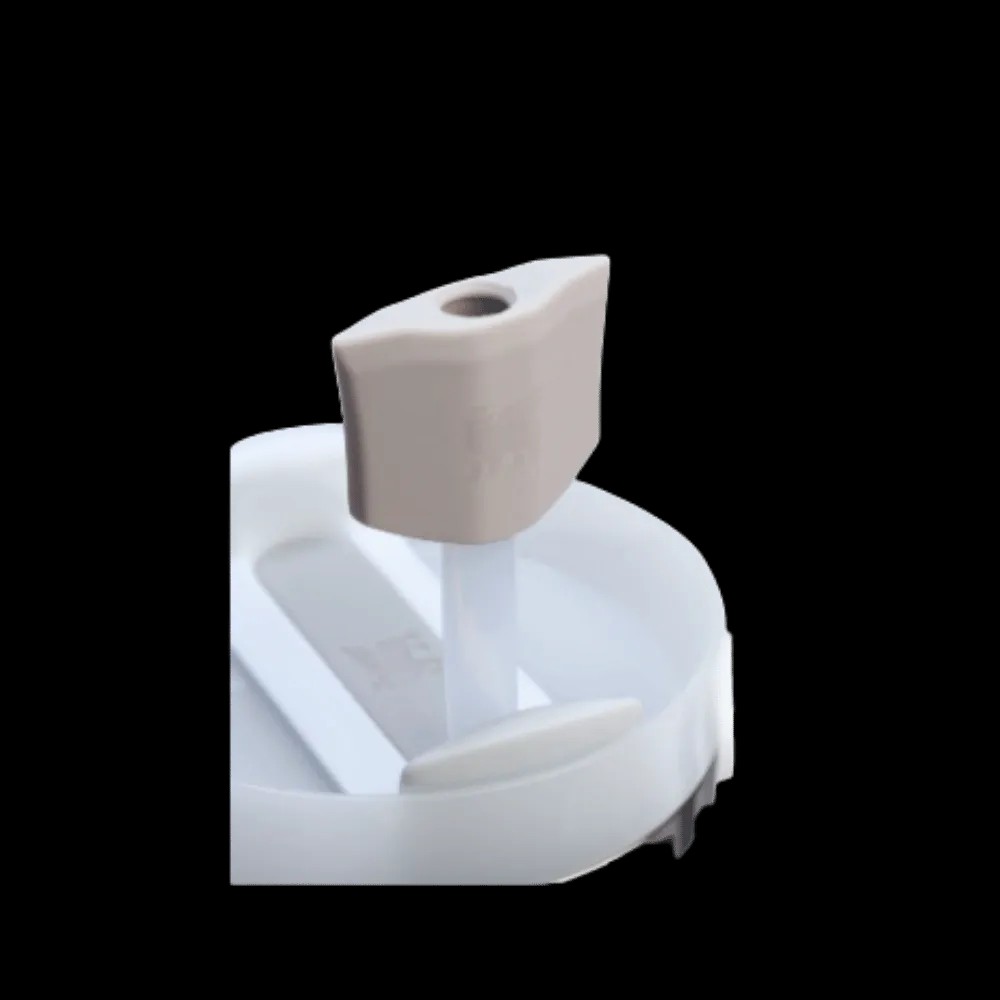 Stanley Stay Smooth Straw Topper 2-pack Ash - HypeFly India View 2