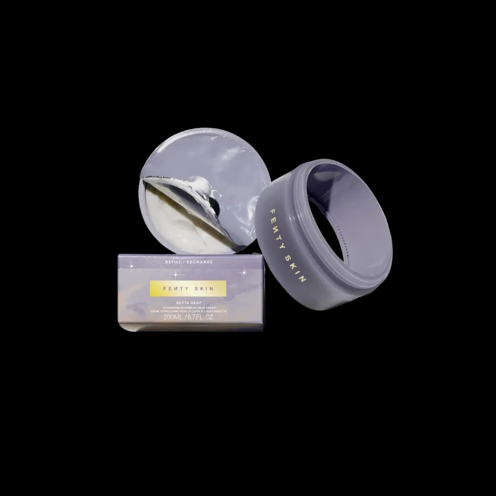 Butta Drop Whipped Oil Body Cream with Tropical Oils + Shea Butter Fenty Fresh Shimmering - HypeFly India View 3