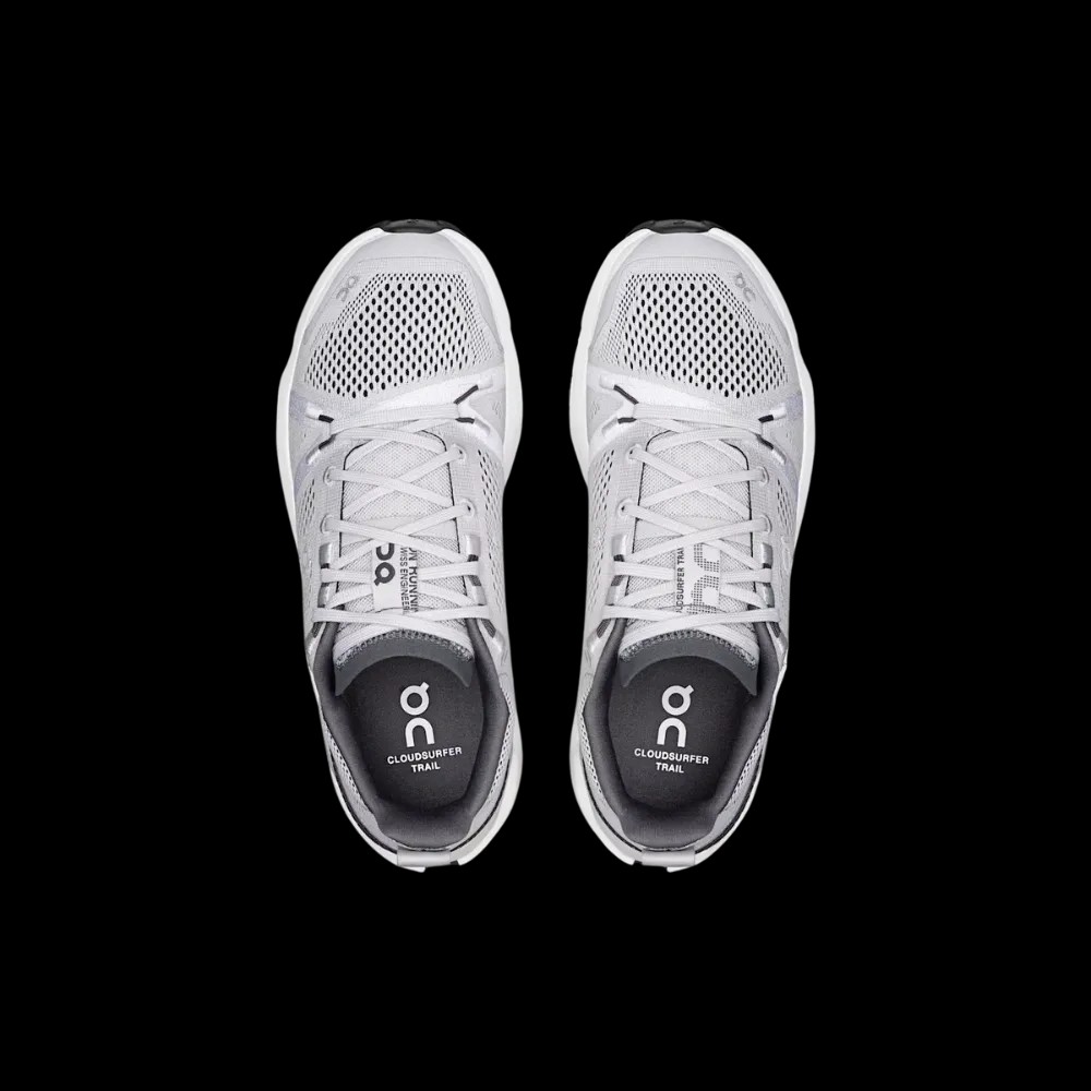 On Running Cloudsurfer Trail Frost White - HypeFly India View 4