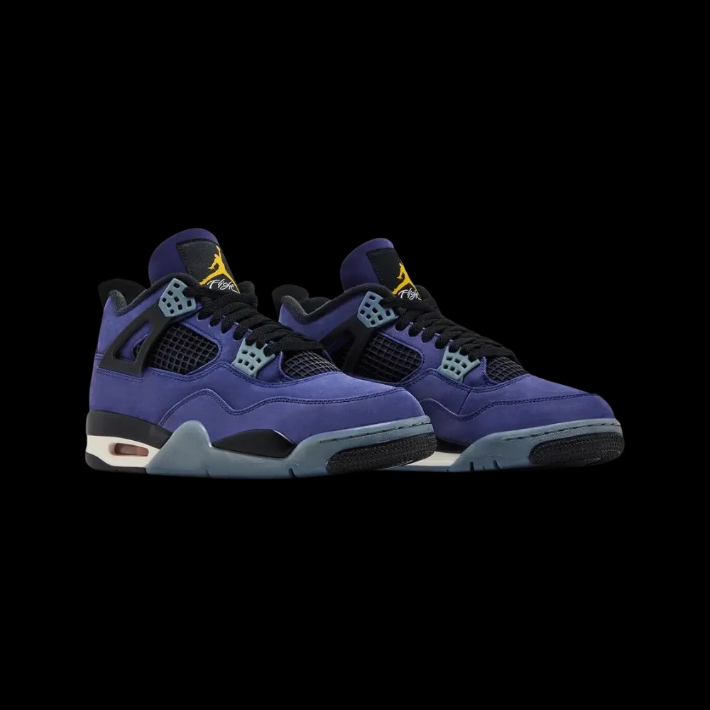 Air Jordan 4 Retro 'Lakers' - HypeFly India View 5
