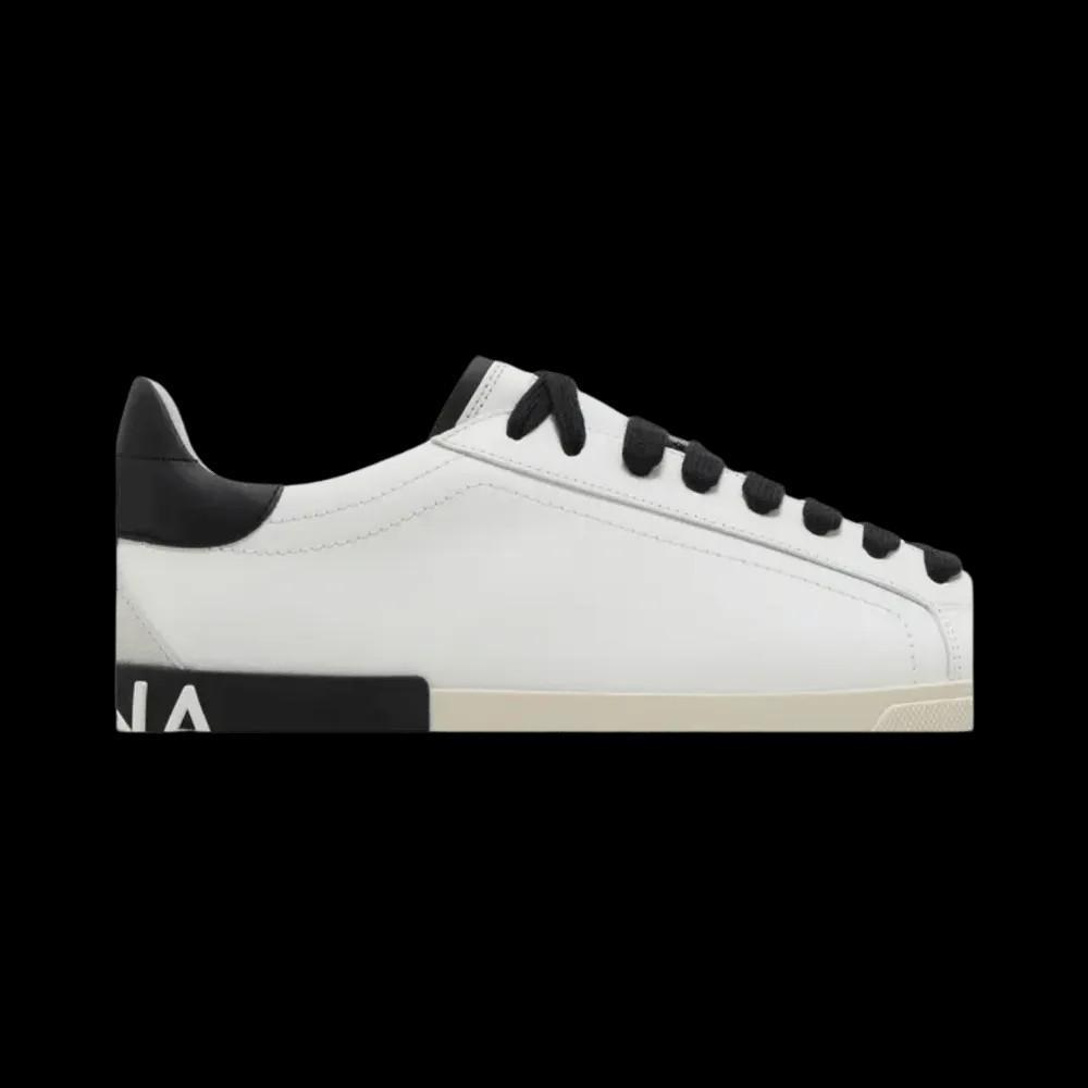 Dolce & Gabbana Portofino Vintage 'White Black' - HypeFly India View 2