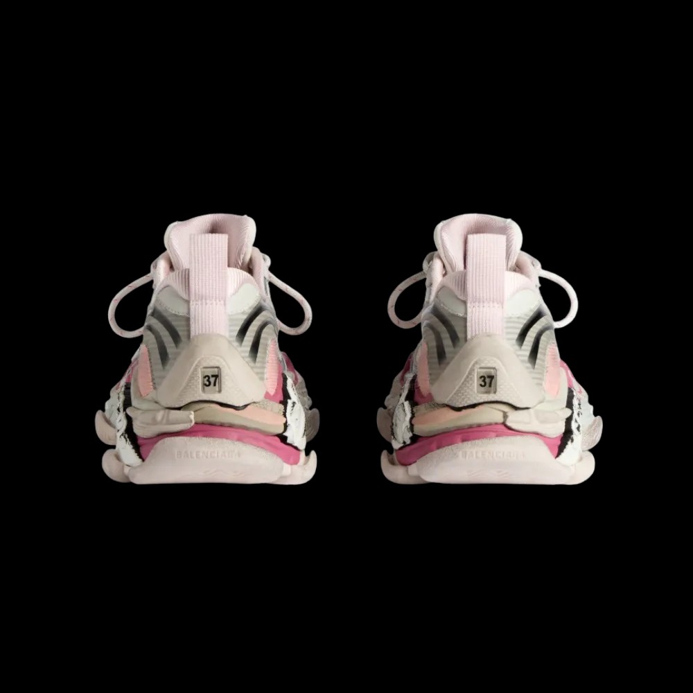 Balenciaga Triple S.2 Gradient Sneaker In Purple - HypeFly India View 2