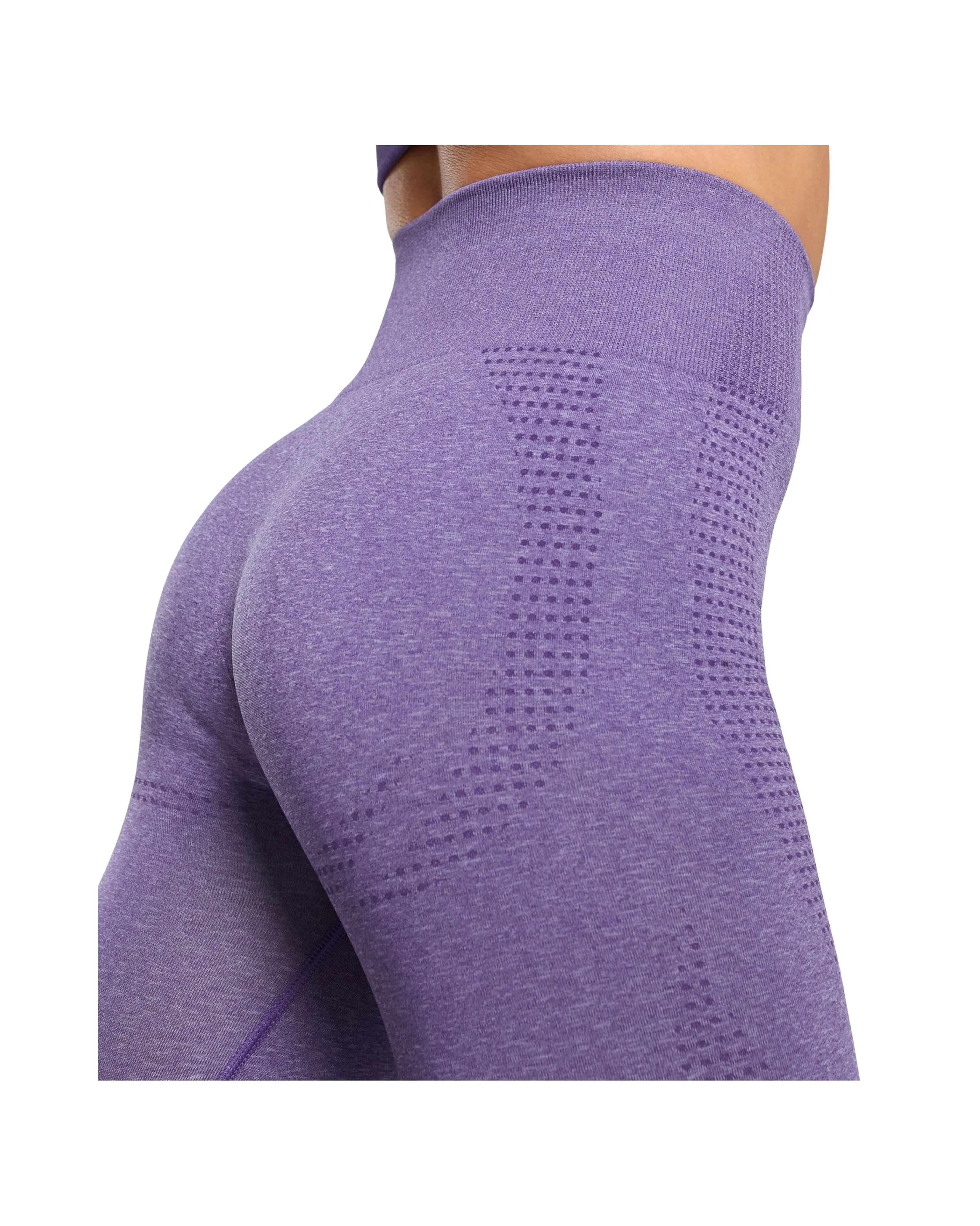 Gymshark Vital Leggings Regular Functional Purple Marl - HypeFly India View 4