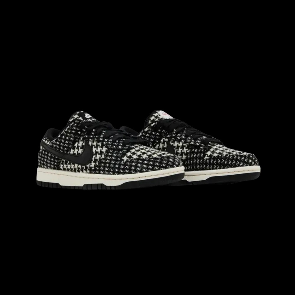 Nike Harris Tweed x Dunk Low 'Black Phantom' - HypeFly India View 5