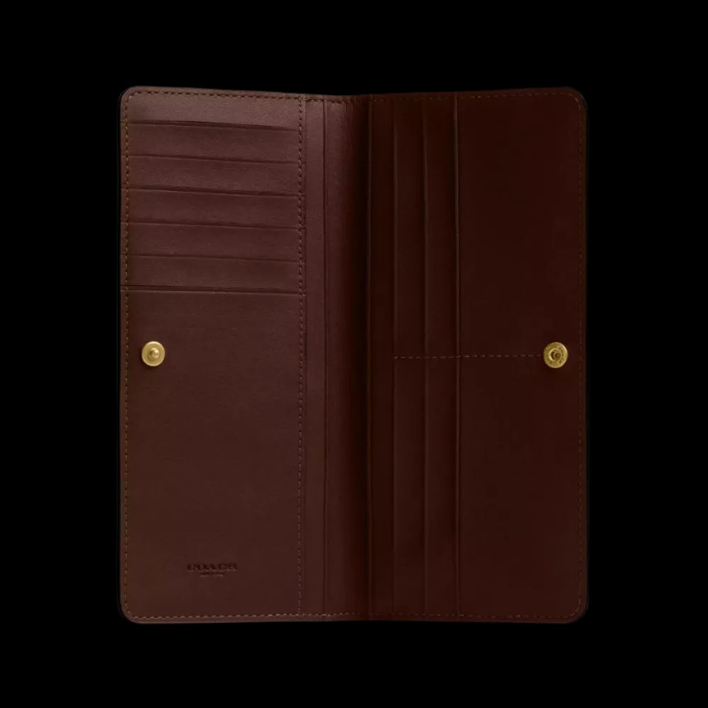 Coach Essential Slim Wallet Brass - HypeFly India View 3
