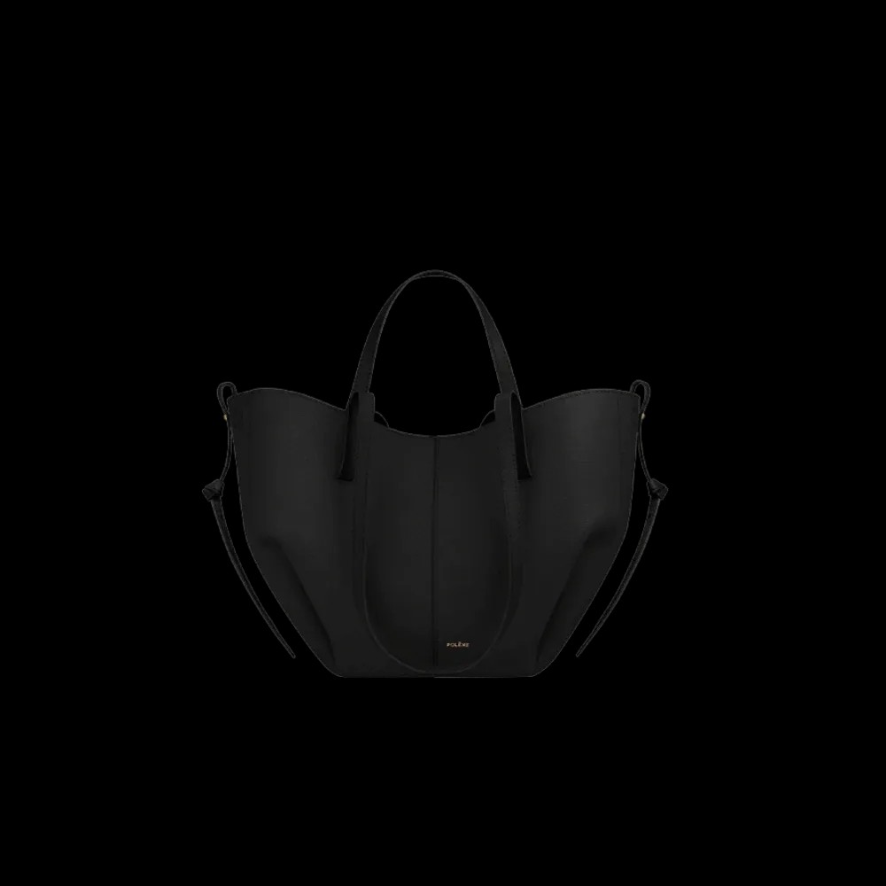 Polene Cyme Mini Textured Black - HypeFly India View 1