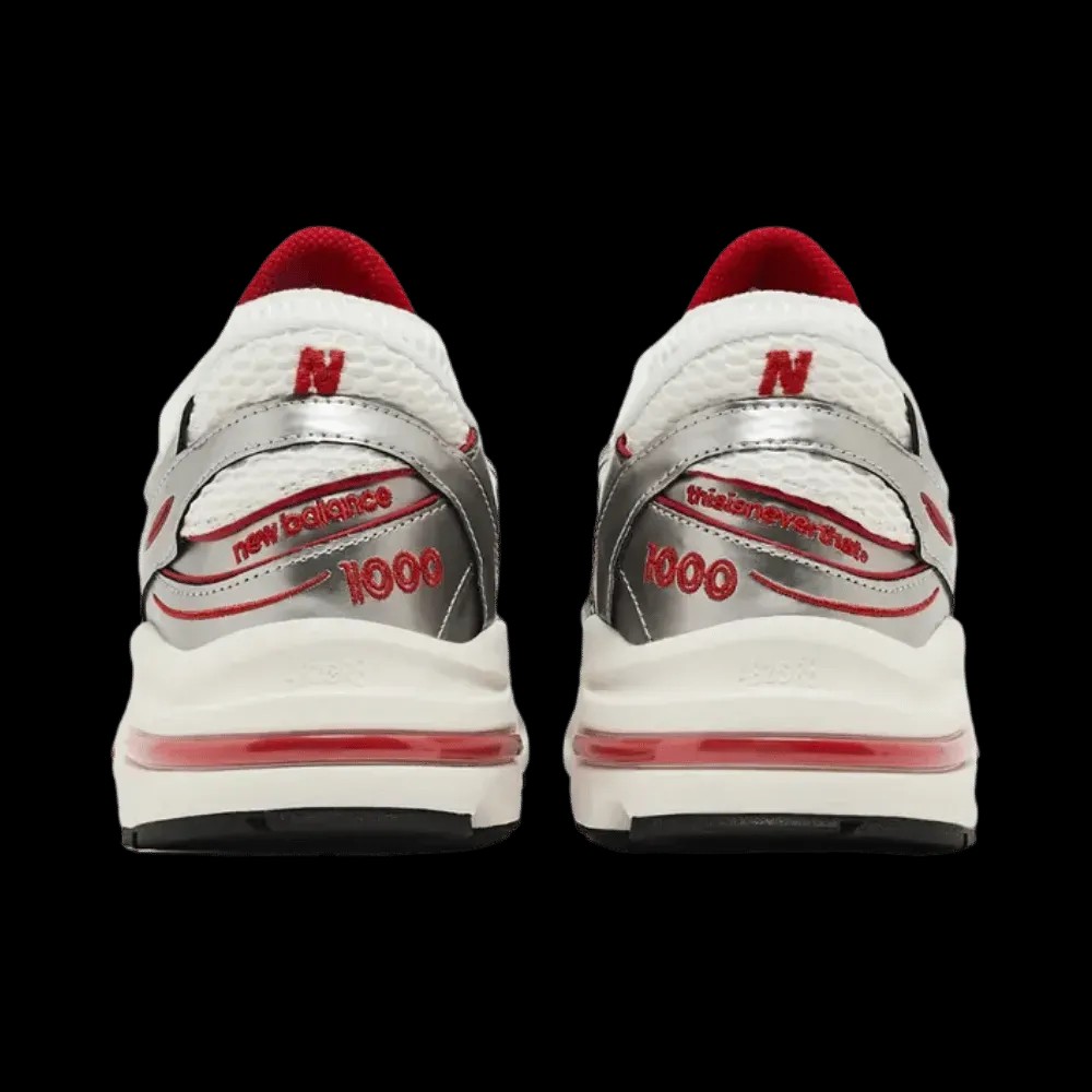 thisisneverthat x New Balance 1000 'Silver Valiant Poppy' - HypeFly India View 3