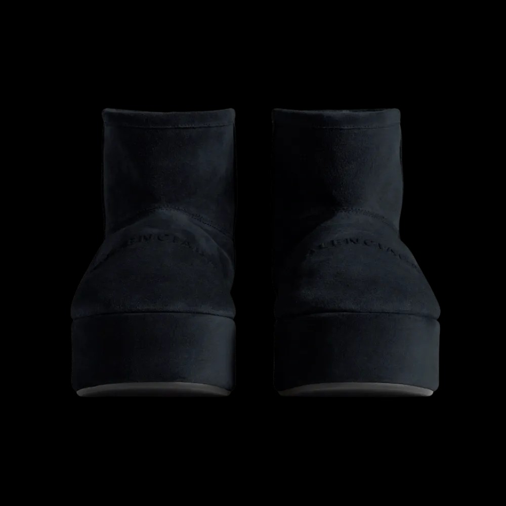 Balenciaga Alaska Platform Bootie In Black - HypeFly India View 4