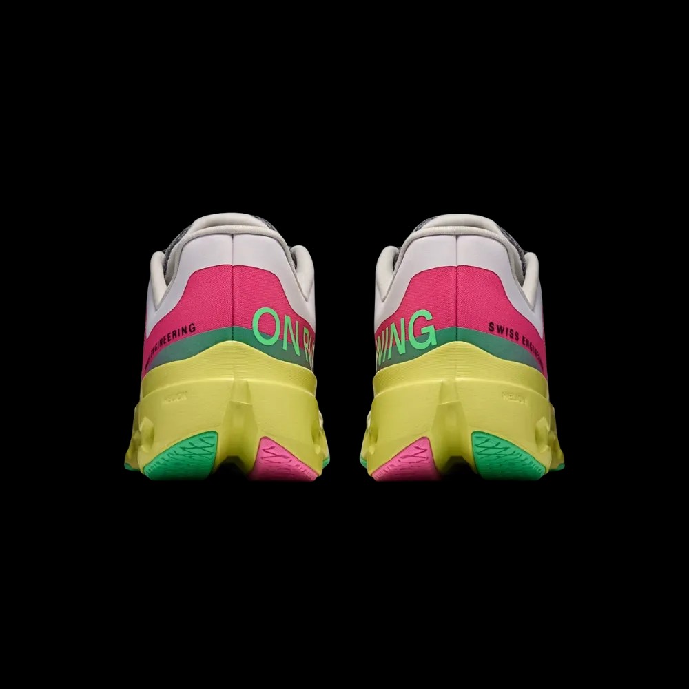 On Running Cloudsurfer Next Pink Limelight - HypeFly India View 3