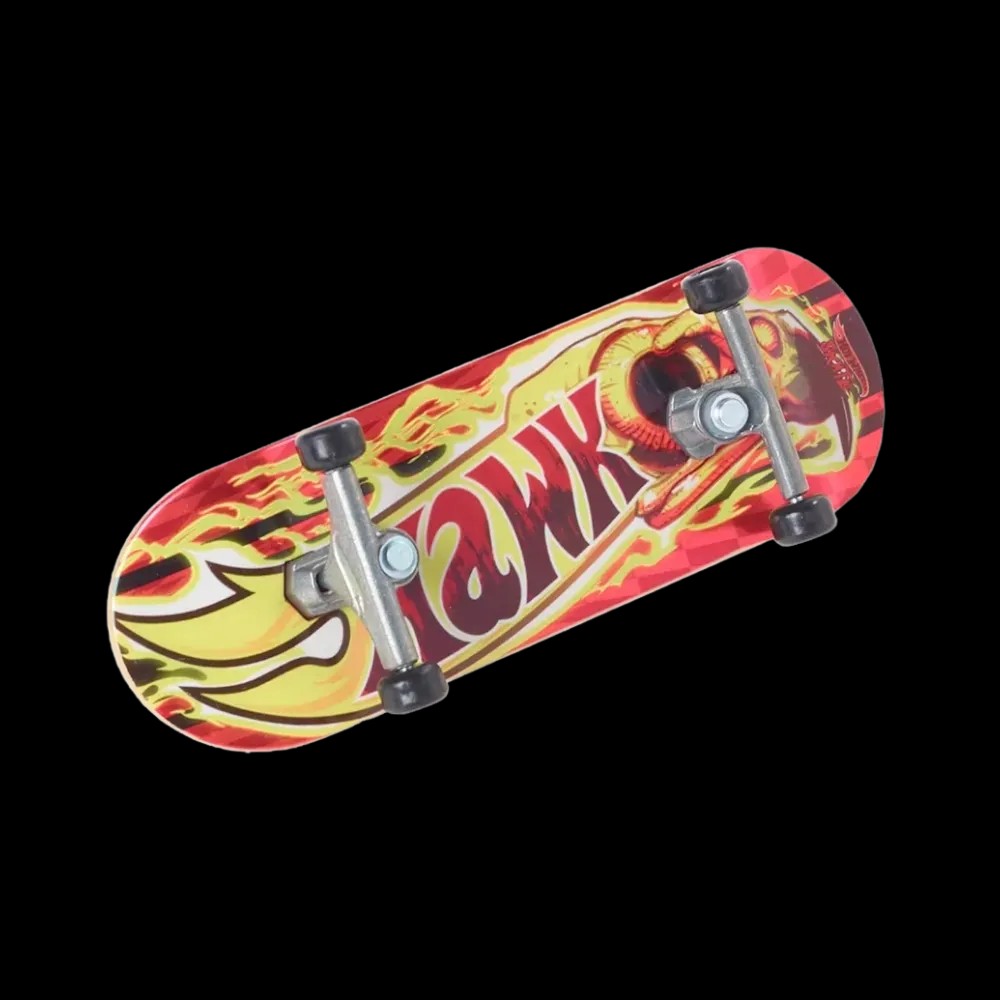 Mattel x Hot Wheels x Tony Hawk Fingerboard and Signed Tony Hawk Skateboard Deck (Edition of 100) - HypeFly India View 4