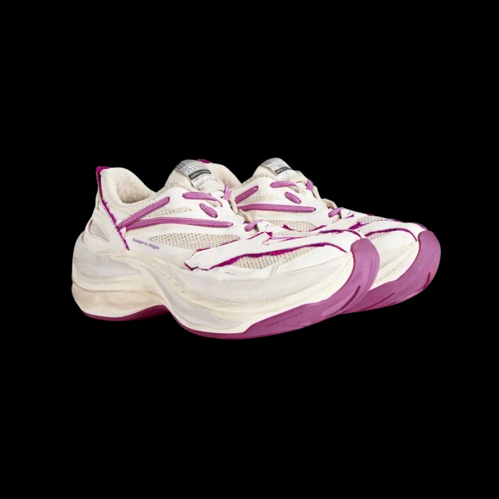 Balenciaga Jet Sneaker In Strawberry Pink - HypeFly India View 5