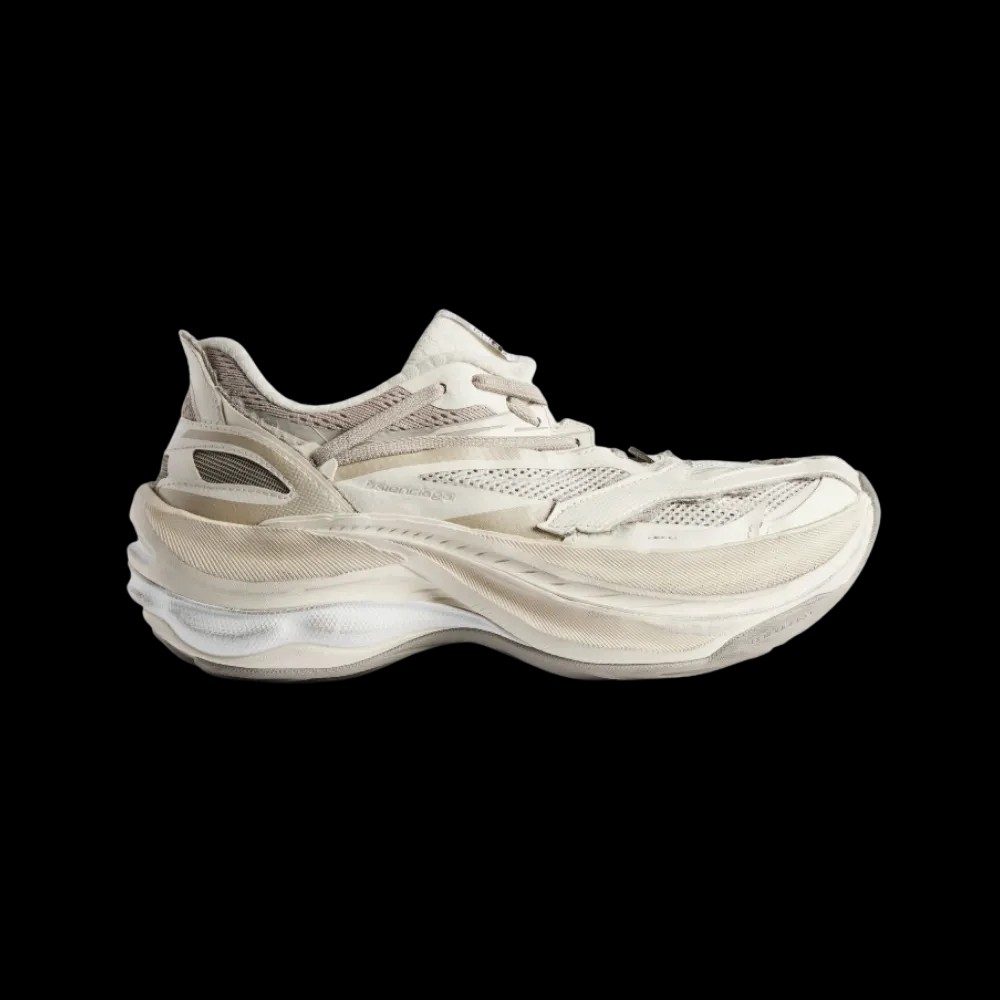 Balenciaga Jet Sneaker In Eggshell - HypeFly India View 1
