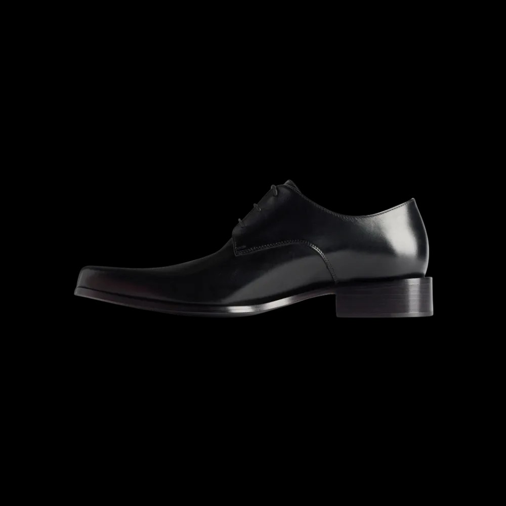 Balenciaga Concorde Derby In Black - HypeFly India View 3