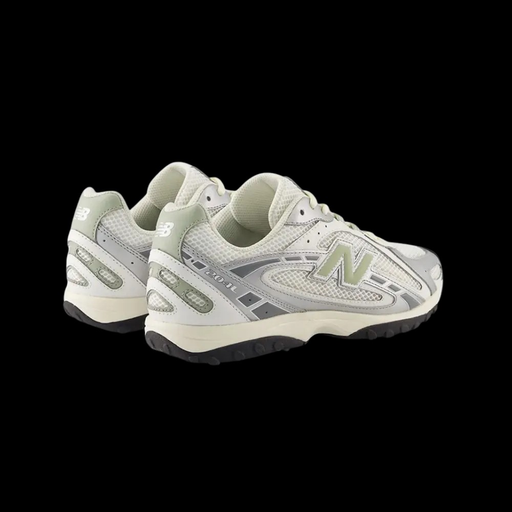 New Balance 204L 'Silver Metallic Sage Green' - HypeFly India View 4