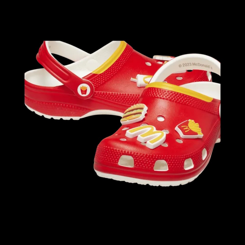 Crocs Classic Clog 'Ronald McDonald' x McDonald's - HypeFly India View 4