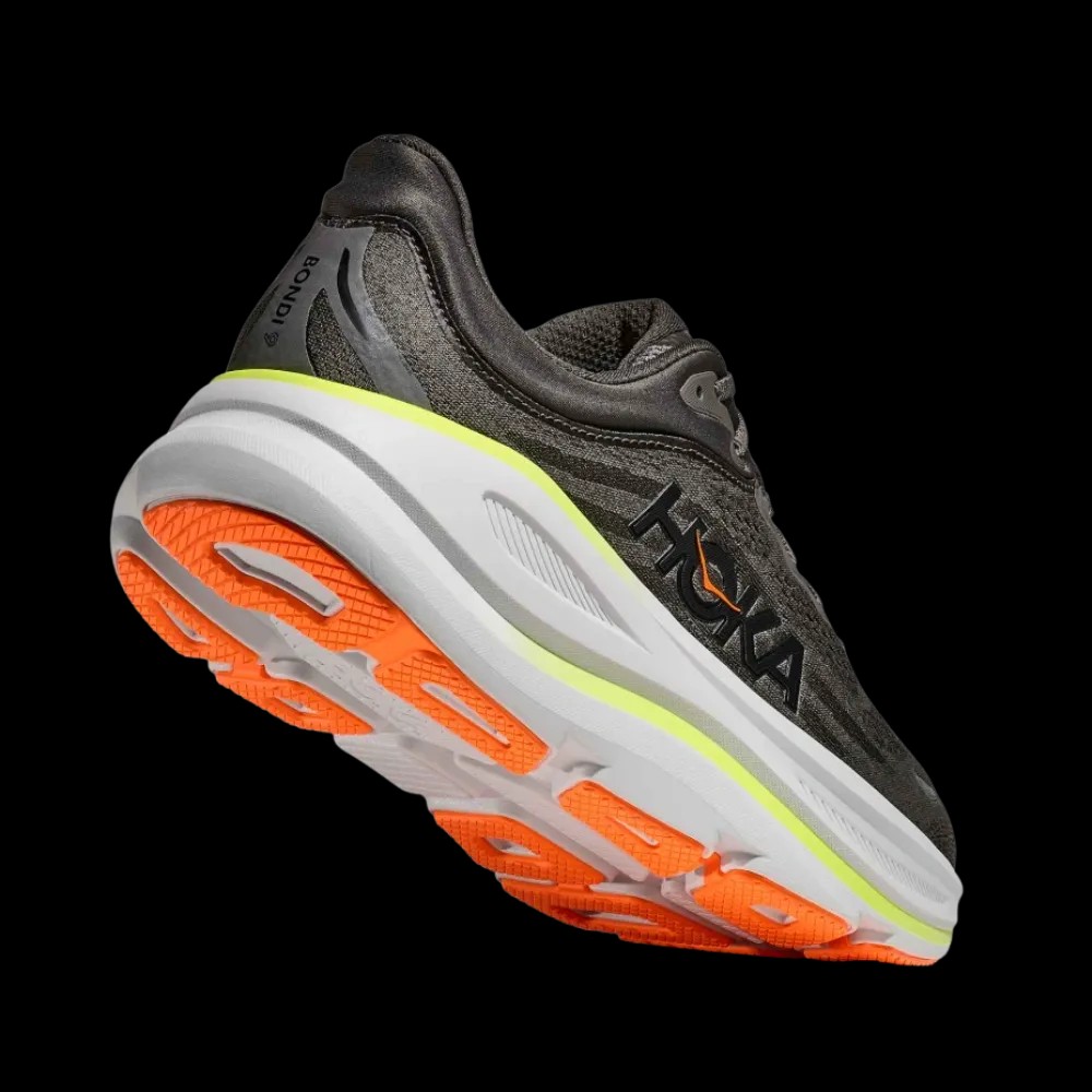 Hoka Bondi 9 Asphalt Grey - HypeFly India View 3