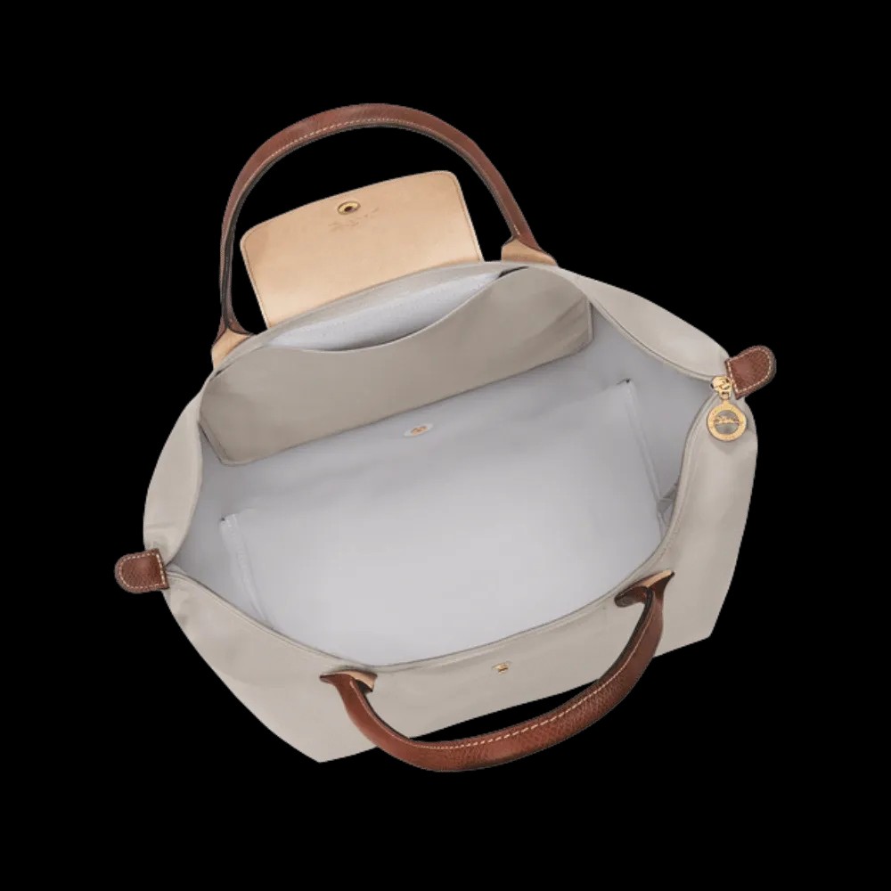 Longchamp Le Pliage Original M Tote bag Pebble - Recycled canvas - HypeFly India View 3