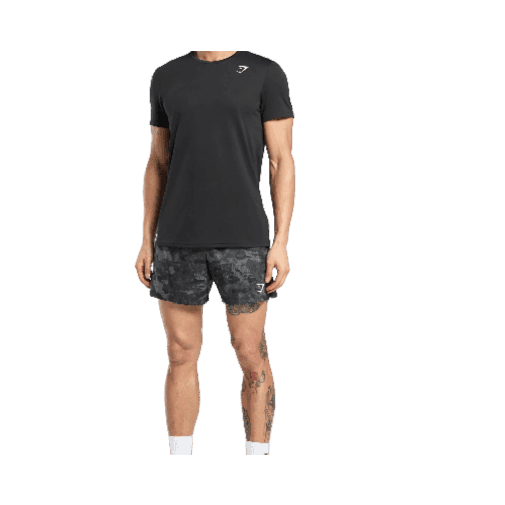 Gymshark Sport 5" Shorts Graphite Grey/Black - HypeFly India View 1