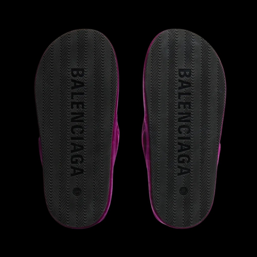 Balenciaga Jet Lag Thong In Purple - HypeFly India View 4
