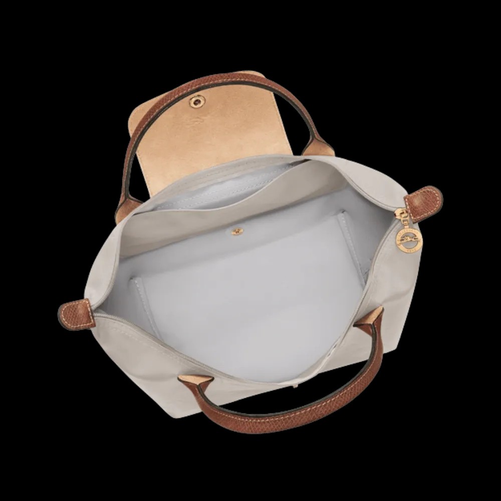 Longchamp Le Pliage Original S Handbag Pebble - Recycled canvas - HypeFly India View 2
