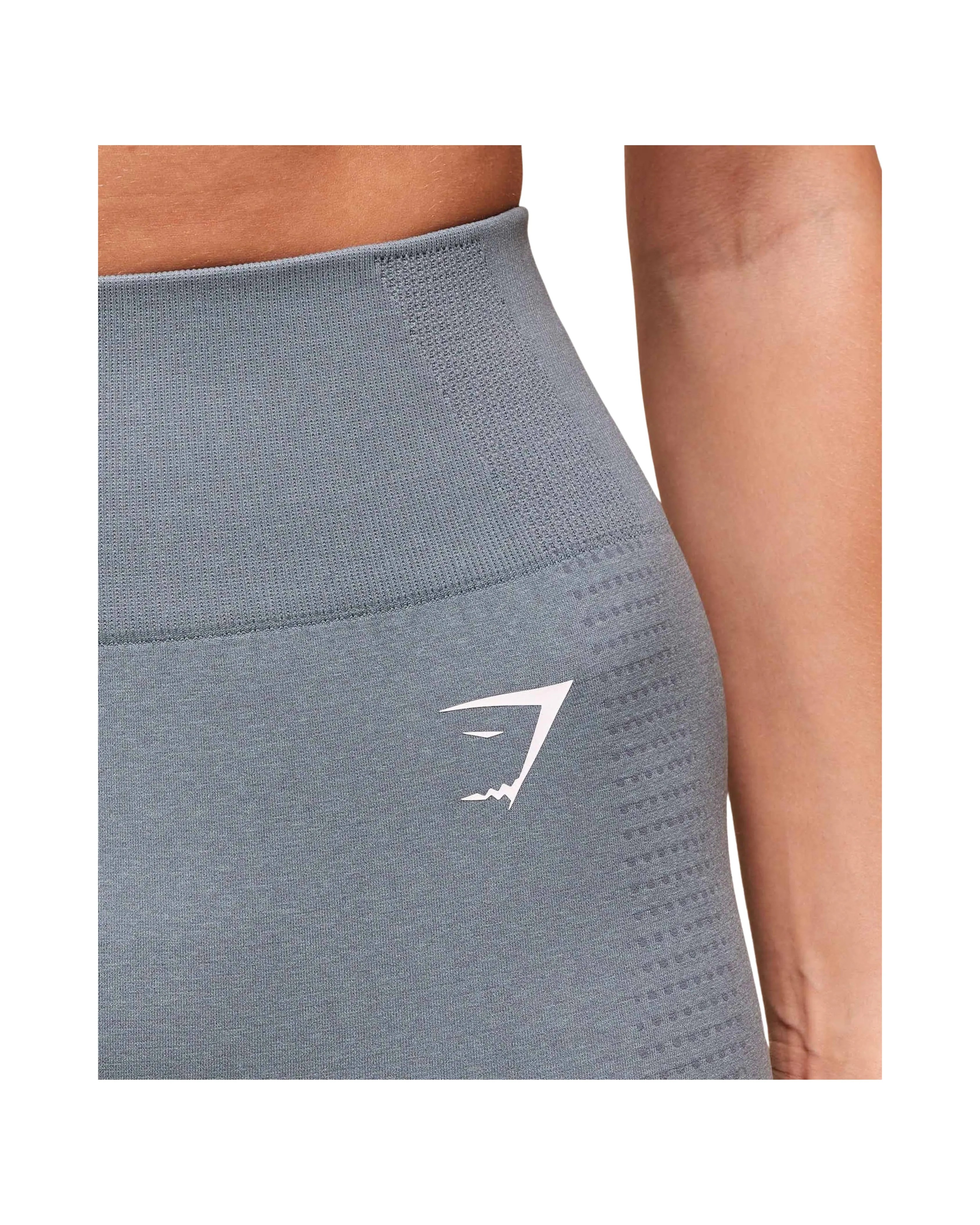 Gymshark Vital Shorts Celeste Blue/Marl - HypeFly India View 4