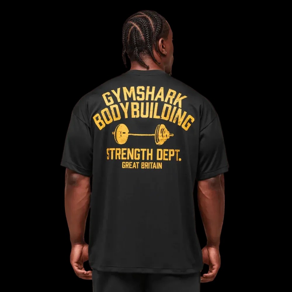 Gymshark Olympic Bar T-Shirt Black - HypeFly India View 3