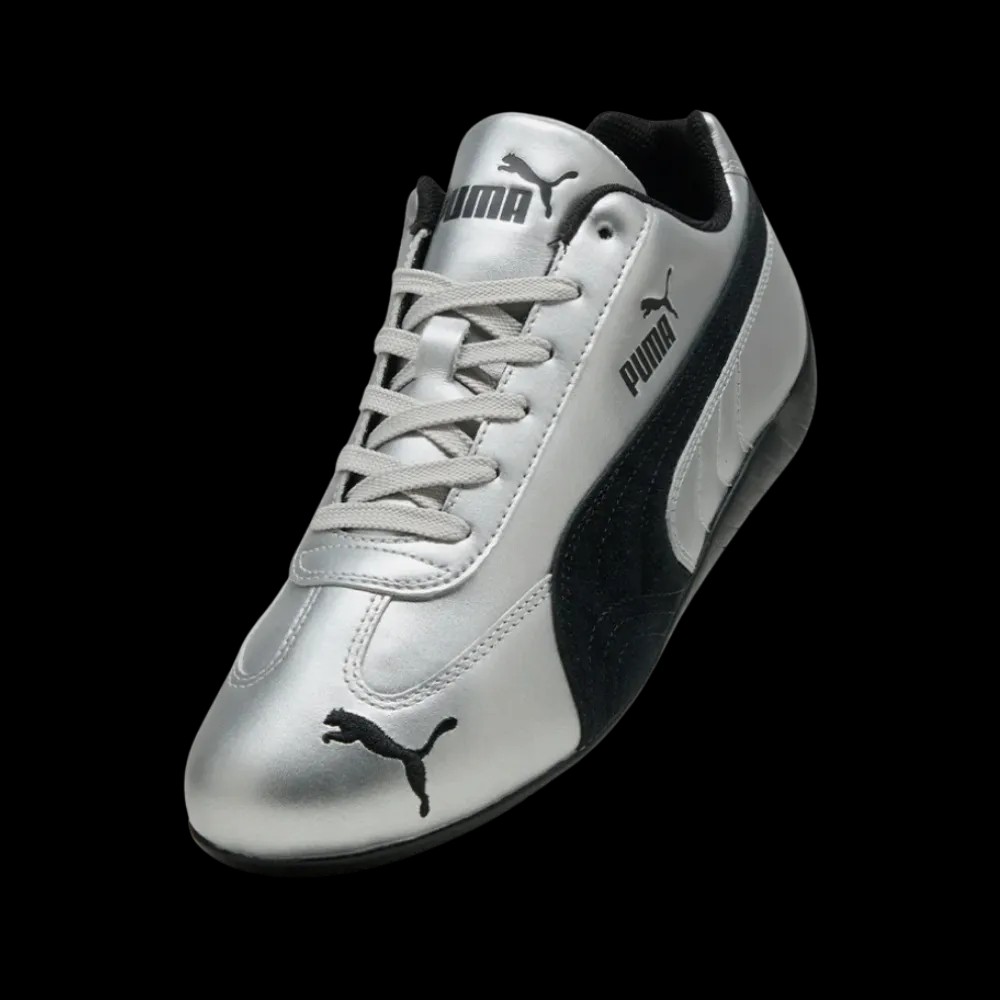 Puma Speedcat Metallic Silver Black - HypeFly India View 4