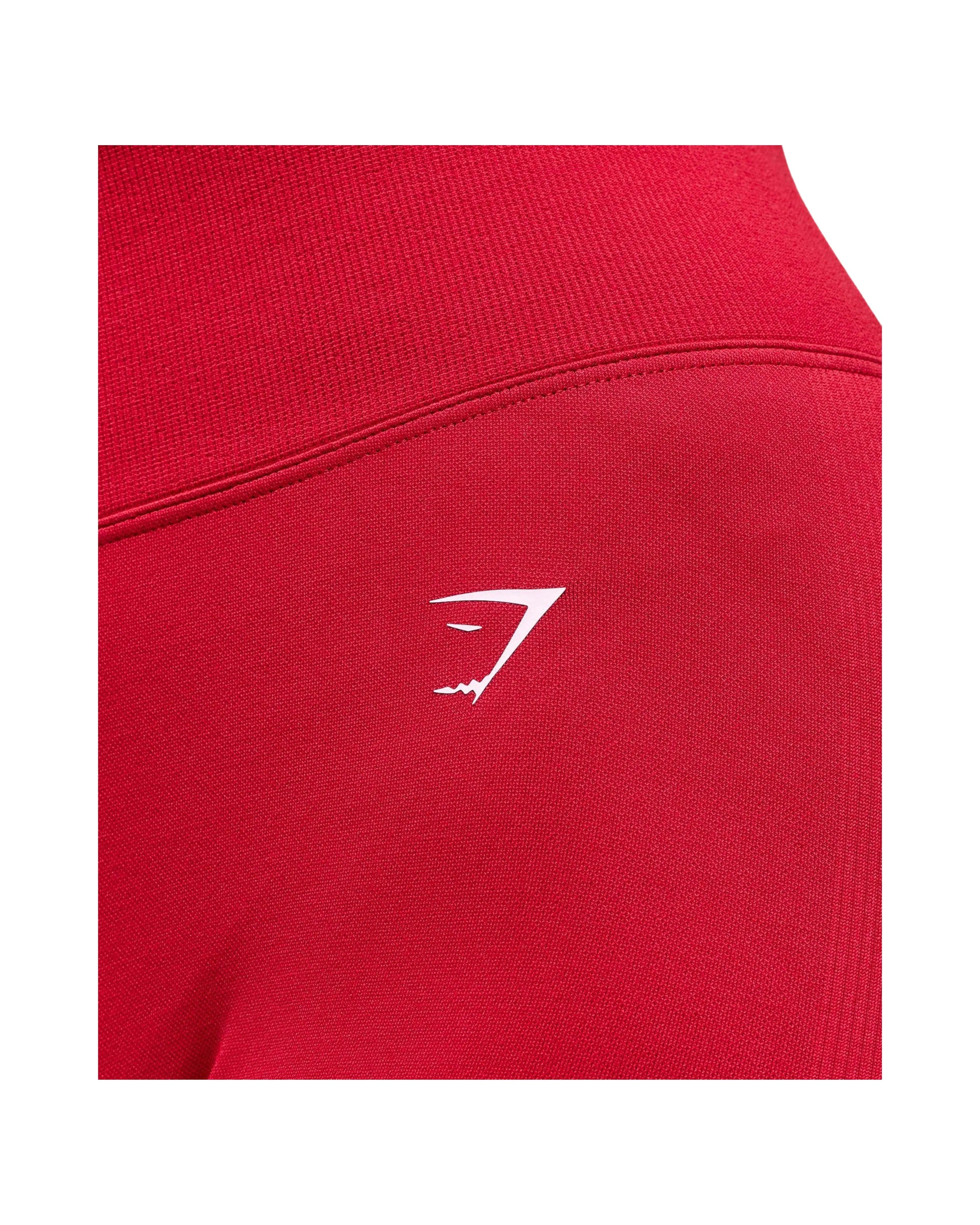 Gymshark Lift Varsity Seamless Short Carmine Red - HypeFly India View 4