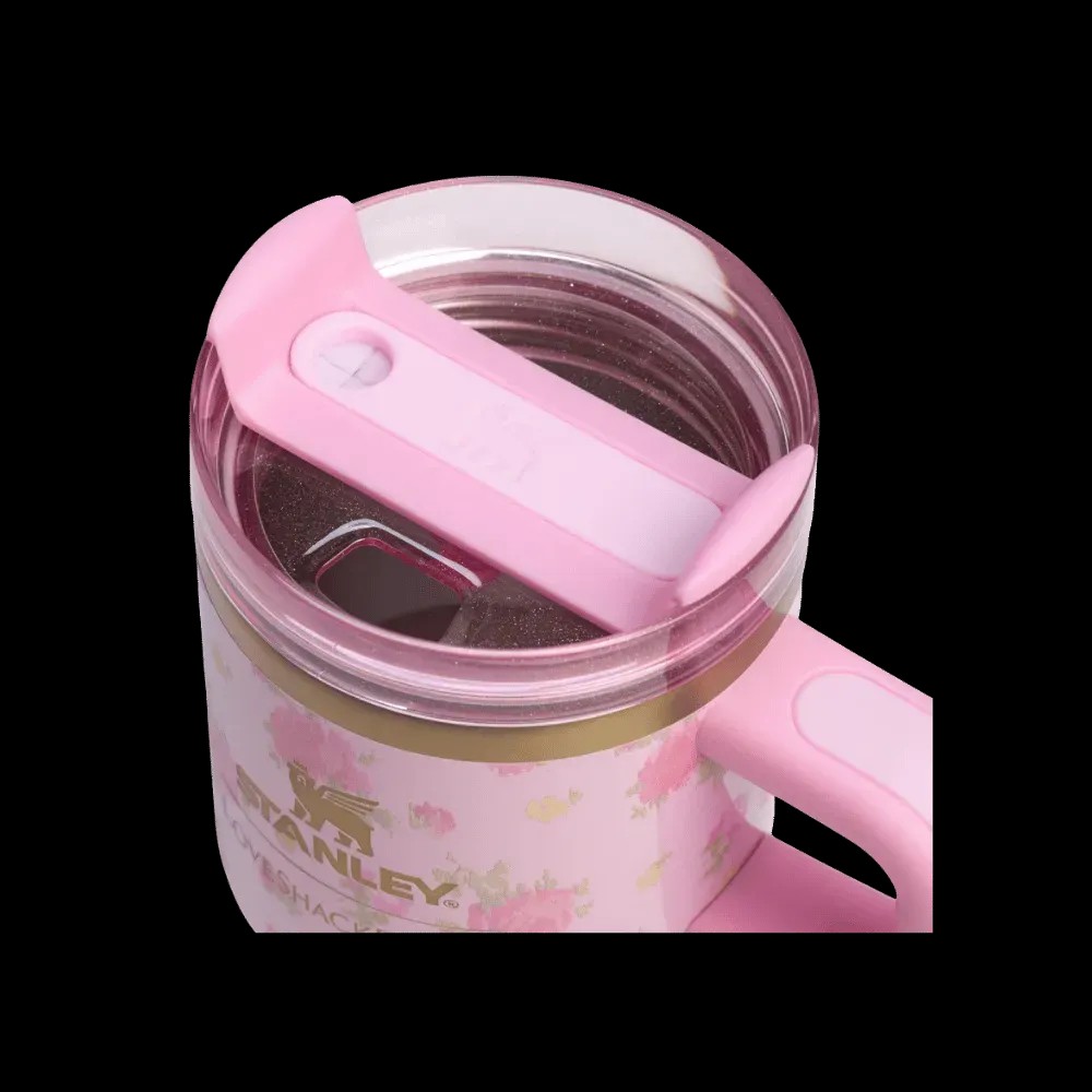Stanley 1913 x LoveShackFancy Quencher H2.O FlowState™ Tumbler with Handle Ibiza Sunset - HypeFly India View 3