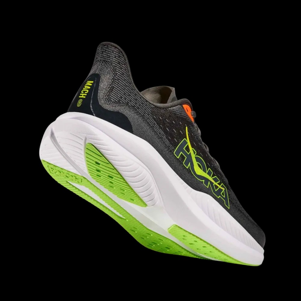 Hoka Mach 6 Gravel/Asphalt Grey - HypeFly India View 3