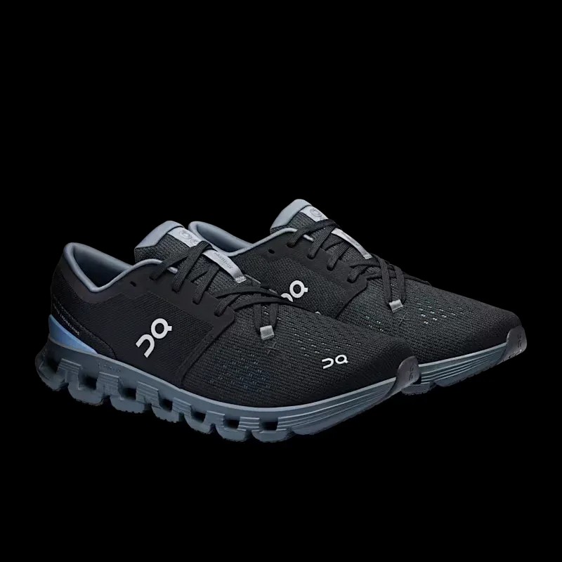 On Running Cloud X 4 Black Chambray - HypeFly India View 2