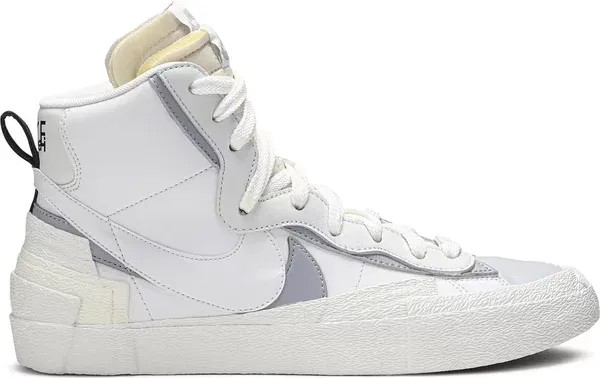 Nike sacai x Blazer Mid 'White Grey' - HypeFly India View 1