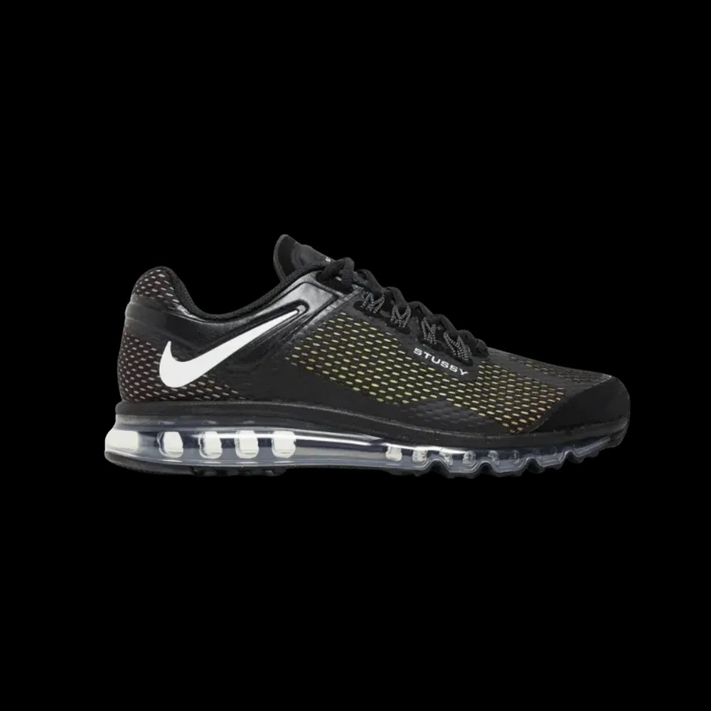 Stussy x Nike Air Max 2013 'Black' - HypeFly India View 1
