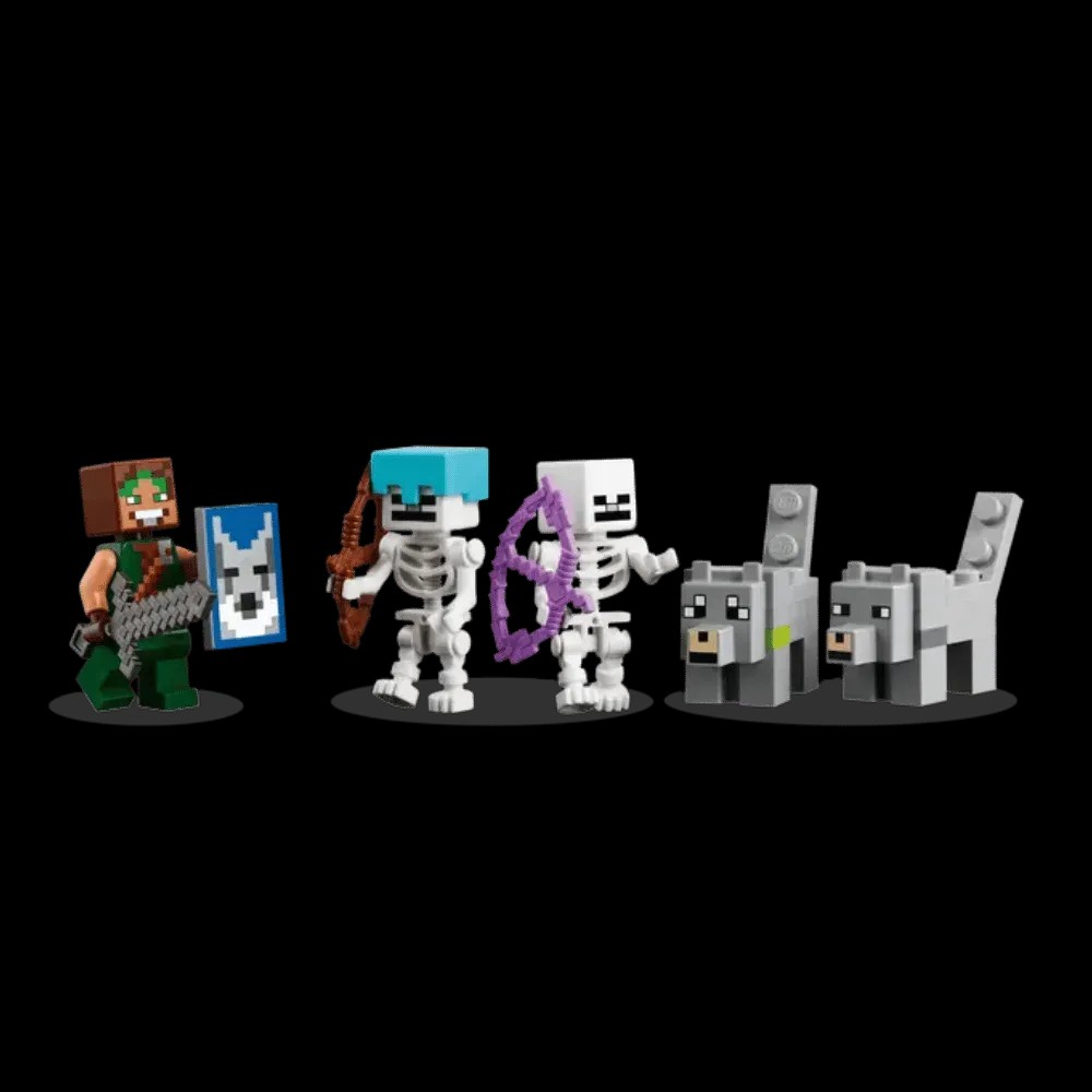 Lego Minecraft The Wolf Stronghold - HypeFly India View 4