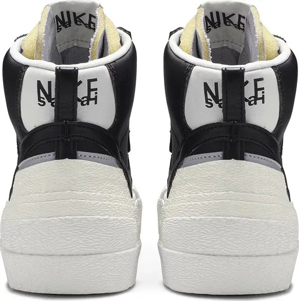 Nike sacai x Blazer Mid 'Black Grey' - HypeFly India View 3