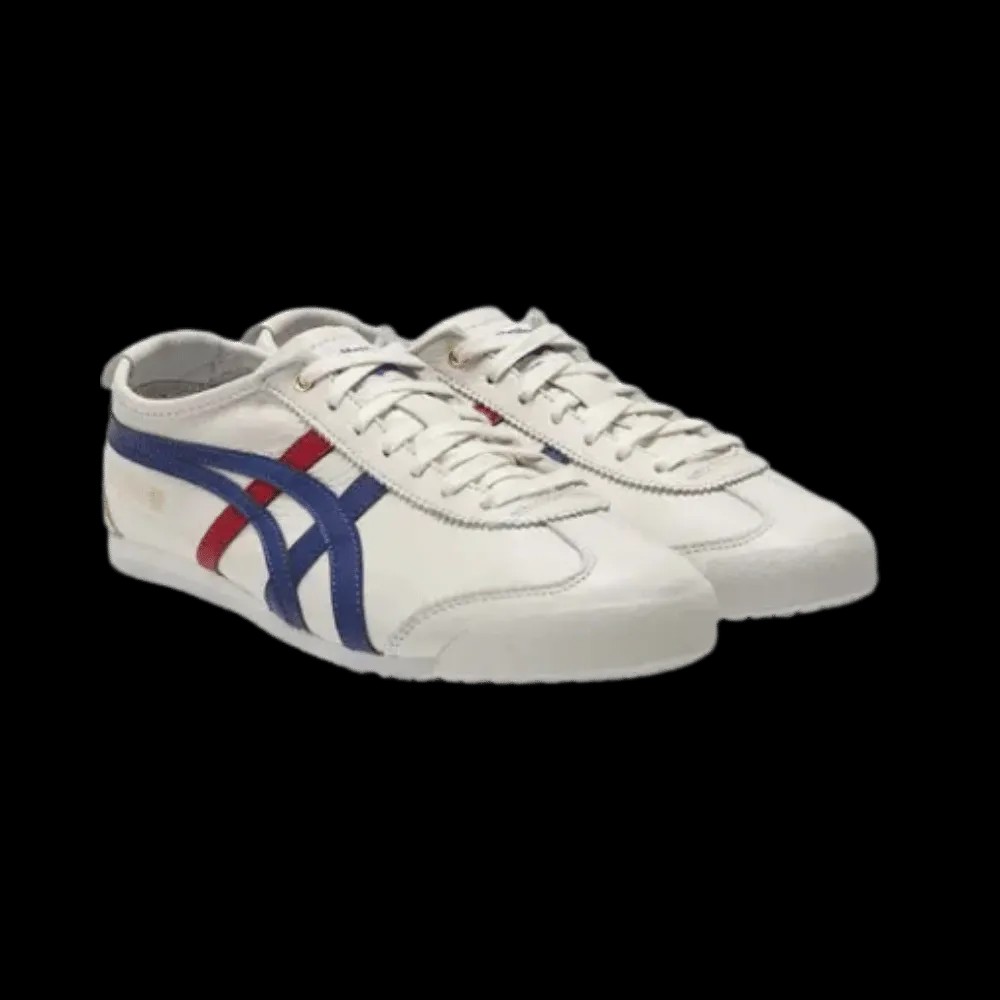 Onitsuka Tiger Mexico 66 White Blue Red Metallic Gold - HypeFly India View 3