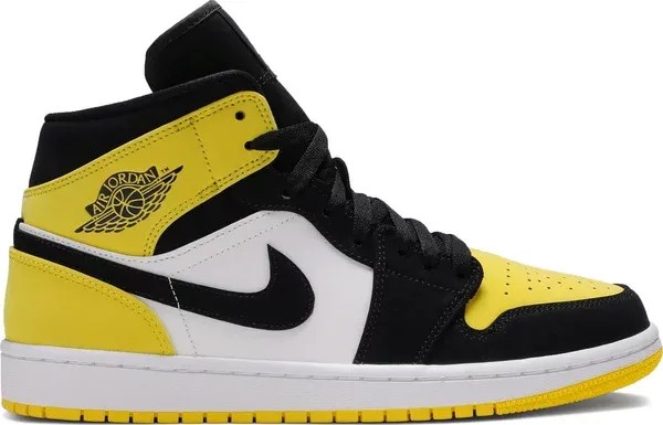 Air Jordan 1 Mid SE 'Yellow Toe' - HypeFly India View 1
