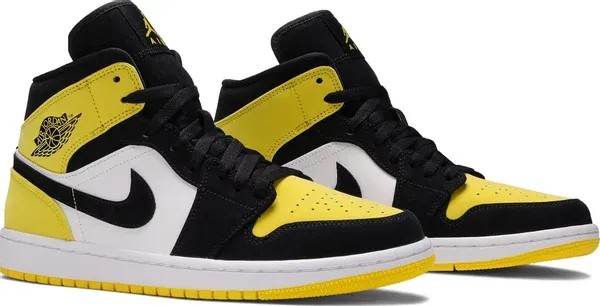 Air Jordan 1 Mid SE 'Yellow Toe' - HypeFly India View 2