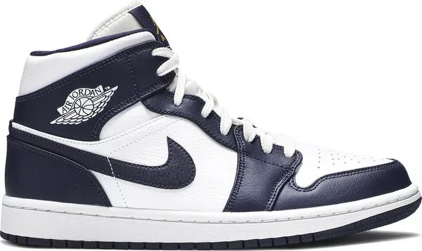 Air Jordan 1 Mid 'Obsidian' - HypeFly India View 1