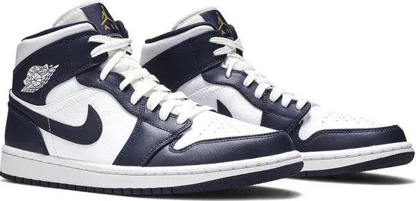 Air Jordan 1 Mid 'Obsidian' - HypeFly India View 2