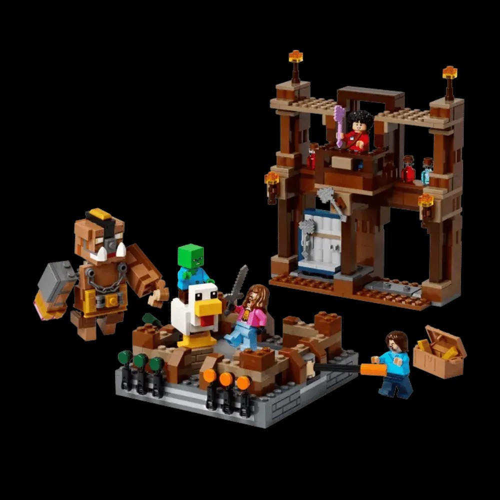 Lego Minecraft Woodland Mansion Fighting Ring - HypeFly India View 4