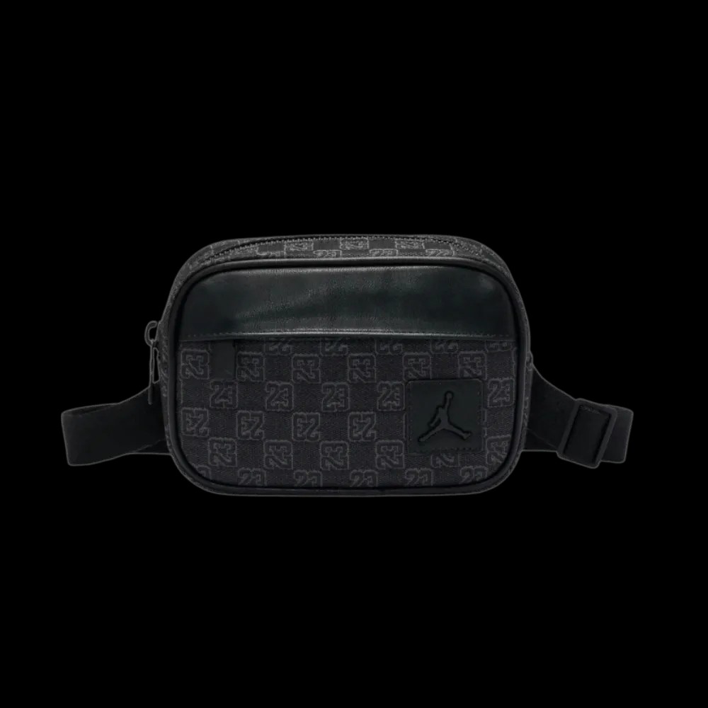 Jordan 23 Monogram Camera 1.5L Bag - Black - HypeFly India View 1