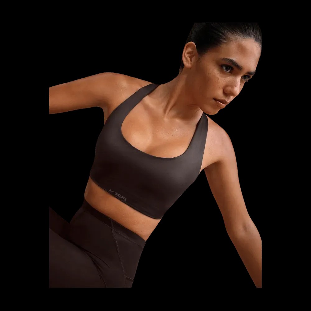 Nike X Skims Shine Women's Racerback Bra Phoenix - HypeFly India View 5