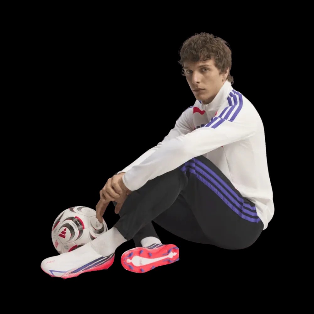 Adidas F50 Hyperfast League Laceless Firm Ground Soccer Cleats Cloud White - HypeFly India View 2
